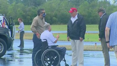 Hurricane Laura: Donald Trump Visits Storm-Affected States, Approves Disaster Declaration to Help People Impacted by Hurricane