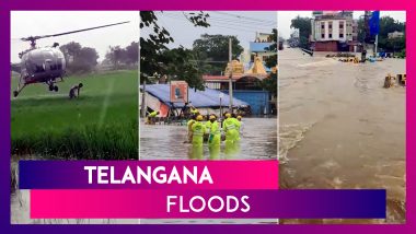 Telangana: Alert Issued As Heavy Rains Trigger Floods, Choppers Deployed; IMD Predicts More Showers