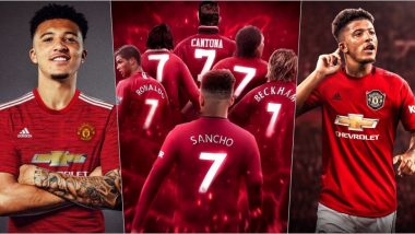 Jadon Sancho in Manchester United Jersey Fan-Made Images & HD Wallpapers  for the Red Devils' Fans Who Cannot Wait for His Transfer to Get Complete |  ⚽ LatestLY