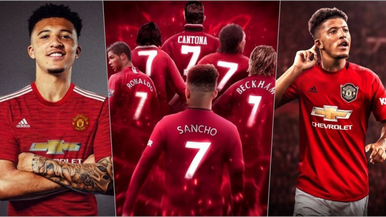 Jadon Sancho in Manchester United Jersey Fan-Made Images & HD Wallpapers for the Red Devils’ Fans Who Cannot Wait for His Transfer to Get Complete