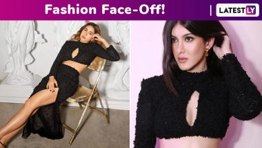 Fashion Face-Off: Sara Ali Khan or Shanaya Kapoor? Whose Bewitching Black Sunaina Khera Ensemble Was a Hoot!
