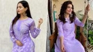 Fashion Faceoff: Rashami Desai or Karishma Tanna, Who Nailed The Luscious Lavender Look Better? (View Pics)