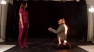 'FIRE-Y' Proposal! Stuntman Pops The Question to His Girlfriend While Being on Fire, She Says Yes to His 'Perfect Proposal' (Watch Video)