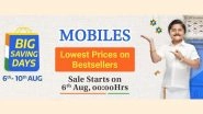 Flipkart Big Saving Days Sale 2020 Starts Midnight: Big Discounts on Motorola Razr, iPhone SE, iPhone XR, iQOO 3 & More