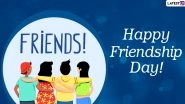 Happy Friendship Day 2020 Greetings, Wishes, HD Images, WhatsApp Status, Quotes, Wallpapers, Greeting Cards, Messages, Photos for Facebook
