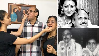 Keerthy Suresh Celebrates Her Parents’ Wedding Anniversary! Here’s Looking at G Suresh Kumar and Menaka’s Wonderful Throwback Pics