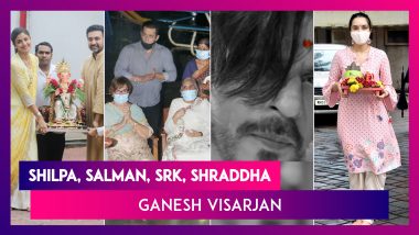 Shilpa Shetty, Salman Khan, Shah Rukh Khan, Bid Adieu To Ganesha; Sushant’s Sister Shares An Old Pic