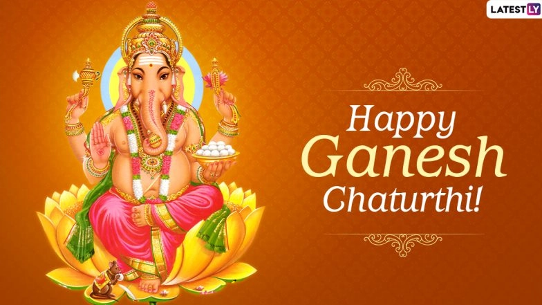 Happy Ganesh Chaturthi 2020 Greetings and HD Images: WhatsApp Stickers, Lord Ganesha Photos, Facebook GIFs, Instagram Status Quotes and Messages to Wish on Ganeshotsav