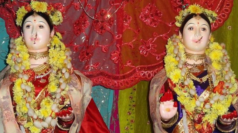 Gauri Visrajan 2020 Date and Shubh Muhurat: Know All Traditional Customs and Rules to Be Followed on The Day of Jyestha Gauri Visarjan