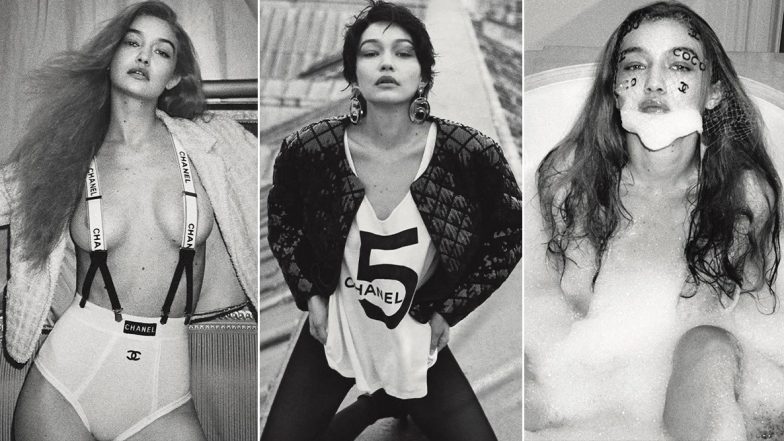 Gigi Hadid Goes ‘Bare All But Not’ In This Hot And Sultry Chaos SixtyNine Throwback Photoshoot (View Pics)