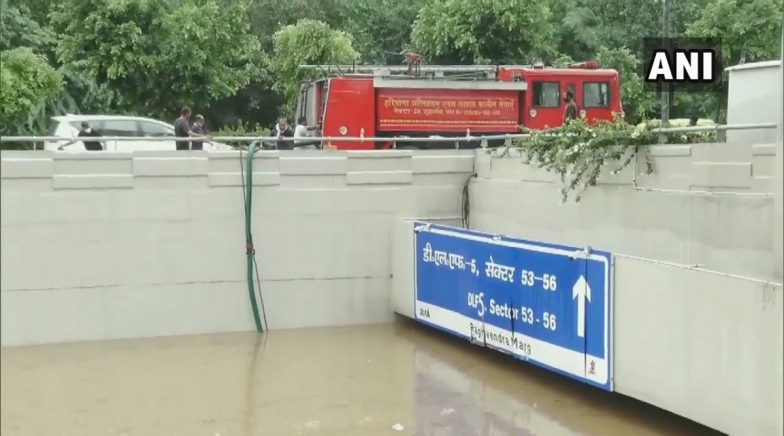 Netizens Post Pics, Videos of Waterlogging as Gurugram Records '664% Above Average' Rainfall