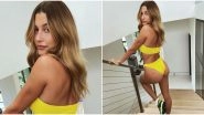 Hailey Bieber Turns On The Heat In a Super Hot Yellow Bikini Avatar (View Pics)