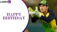 Alex Carey Birthday Special: Lesser-Known Facts to Know About the Delhi Capitals Wicket-Keeper as He Turns 29