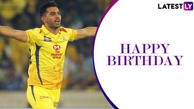 Deepak Chahar Birthday Special: 3/26 vs Mumbai Indians in IPL 2019 Final and Other Remarkable Performances by the CSK Pacer in Indian Premier League
