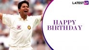 Venkatesh Prasad Birthday Special: 6/33 vs Pakistan and Other Stupendous Performances by Former Indian Pacer