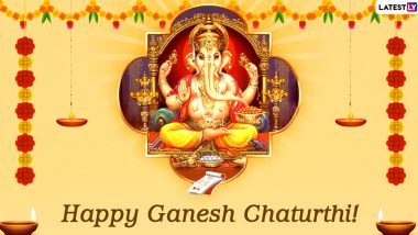 Best Ganesh Chaturthi 2021 Wishes & HD Images: Greetings, GIF Messages, WhatsApp Status, Quotes and SMS To Celebrate During Ganeshotsav