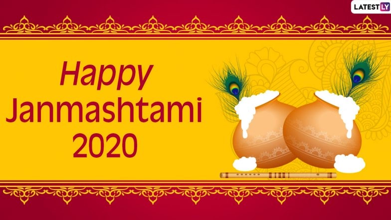 Janmashtami 2020 Wishes And Dahi Handi Messages: WhatsApp Stickers, Facebook Greetings, Instagram Stories, GIF Images and SMS to Celebrate Lord Krishna's Birthday