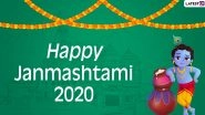 Sree Krishna Jayanthi 2020 Wishes and HD Images: WhatsApp Stickers, Facebook Greetings, GIFs, Lord Krishna Photos And SMS to Send on Janmashtami