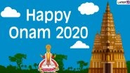 Happy Onam 2020 Wishes, Best Images & HD Wallpapers for Free Download Online: Onam Ashamsakal in Malayalam Photos, New WhatsApp Stickers and GIF Greetings