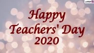 Teachers' Day 2020 Wishes in Telugu & Sanskrit Shlokas HD Images: WhatsApp Stickers, Facebook Greetings, Instagram Stories, GIFs And Messages to Thank Our Gurus