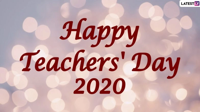 Teachers' Day 2020 Wishes in Telugu & Sanskrit Shlokas HD Images: WhatsApp Stickers, Facebook Greetings, Instagram Stories, GIFs And Messages to Thank Our Gurus