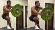 IPL 2020 Players Update: Mumbai Indians All-Rounder Hardik Pandya Continues to Sweat It Out in Gym Ahead of Indian Premier League 13 (Watch Video)