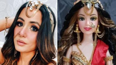Naagin 5: Hina Khan’s Snake-Licious Look Inspires Customised Dolls and the Resemblance Is Real (View Post)