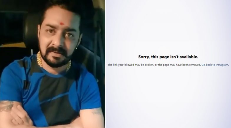 Bigg Boss 13's Hindustani Bhau's Account Gets 'Removed' From Instagram For This Reason