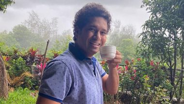 Sachin Tendulkar Shares His Monsoon Story on Social Media, Says ‘Monsoons for Me Always Calls for a Hot Cup of Tea’