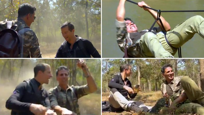 Into the Wild With Bear Grylls: Akshay Kumar Shares a Sneak-Peek Into the Maddening Adventure, Episode To Release on September 11 on Discovery+ (Watch Video)