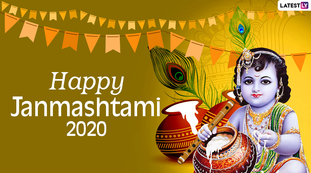 Janmashtami Images & HD Wallpapers for Free Download Online: Wish Happy Krishna  Janmashtami 2020 With WhatsApp Stickers and GIF Greetings | 🙏🏻 LatestLY