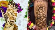 Janmashtami 2020 Special Mehndi Designs: Simple Lord Krishna Mehendi Patterns, Latest Indian and Arabic Mehandi Designs to Apply on Hands for Gokulashtami (Watch Video Tutorials)