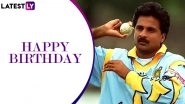 Happy Birthday, Javagal Srinath: Twitterati Wish the &lsquo;Mysore Express&rsquo; and Former Indian Pacer As He Turns 51
