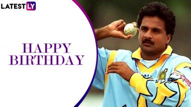 Happy Birthday, Javagal Srinath: Twitterati Wish the ‘Mysore Express’ and Former Indian Pacer As He Turns 51