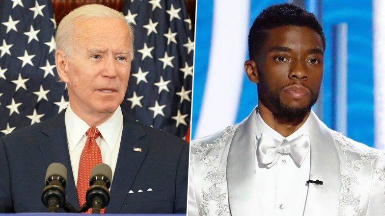 RIP Chadwick Boseman: Joe Biden Remembers The Black Panther Star Who Celebrated Kamala Harris in His Last Instagram Post