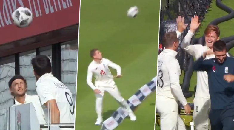 Joe Root and Co Execute Incredible Headed Goal During Rain Break in England vs Pakistan 1st Test