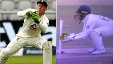 Did Jos Buttler Break the Law While Dismissing Fawad Alam in England vs Pakistan 3rd Test 2020? Twitterati Think So!