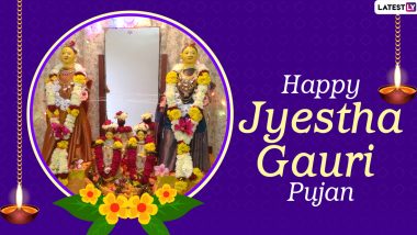 Jyeshtha Gauri Avahana 2021 & Visarjan Dates: Know Jyeshtha Gauri Pujan Time, Shubh Muhurat, Significance and Celebrations of the Festival Dedicated to Goddess Gauri