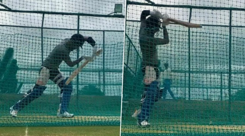 IPL 2020 Player Update: KXIP Captain KL Rahul Hits Nets Hard