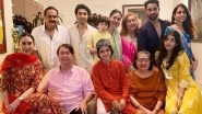 Kareena Kapoor Khan, Taimur Ali Khan, Karisma Kapoor and Family Get Together for a Festive Click At Ganpati Celebrations (View Pics)