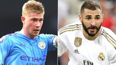 Manchester City vs Real Madrid, UEFA Champions League 2019–20: Kevin de Bruyne, Karim Benzema and Other Players to Watch Out in MCI vs RM Football Match