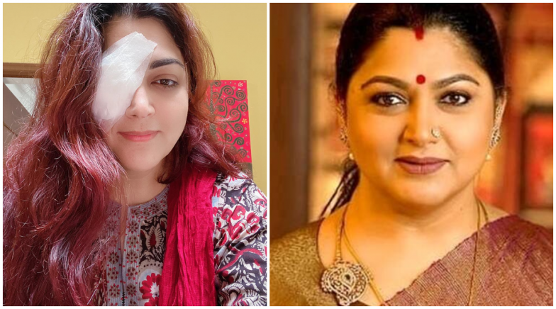 Actor-Politician Khushbu Sundar Undergoes an Eye Operation, Shares a Post on Social Media 