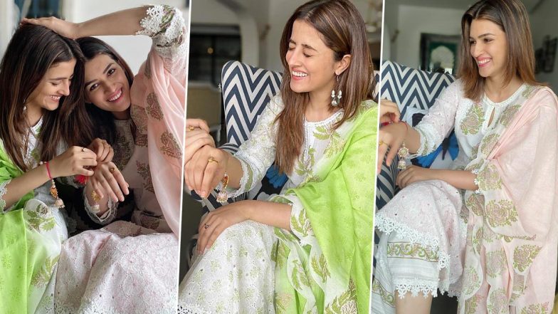 When Kriti Sanon and Sister Nupur Charmed Us With Their Elegant Festive Wear!
