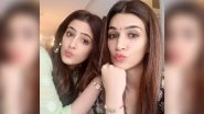 Raksha Bandhan 2020: Kriti Sanon Ties Rakhi on &lsquo;Best Friend&rsquo; Nupur Sanon&rsquo;s Wrist, Says &lsquo;Never Missed Having a Brother&rsquo;