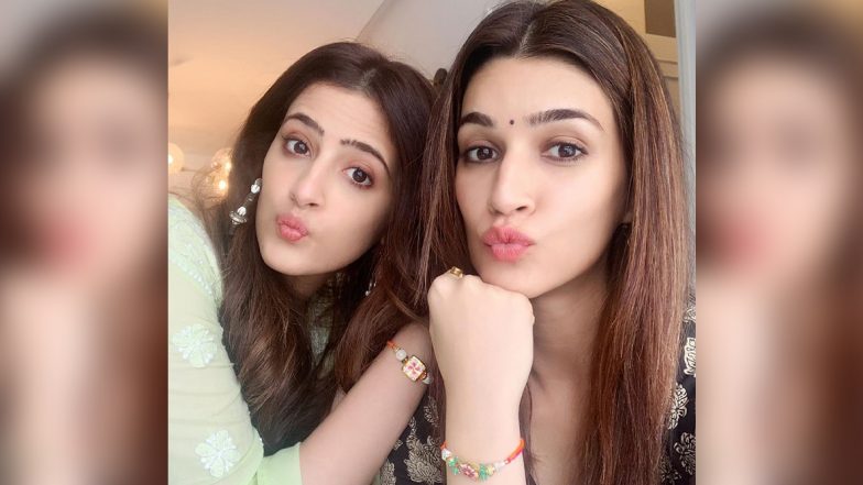 Raksha Bandhan 2020: Kriti Sanon Ties Rakhi on ‘Best Friend’ Nupur Sanon’s Wrist, Says ‘Never Missed Having a Brother’