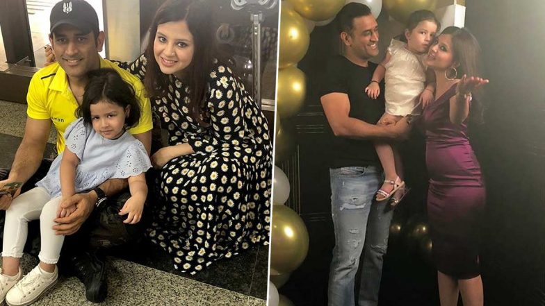 MS Dhoni Family Pics With Wife Sakshi and Daughter Ziva: As Former India Captain Retires From International Cricket, Let’s Look at Some of His Adorable Pictures
