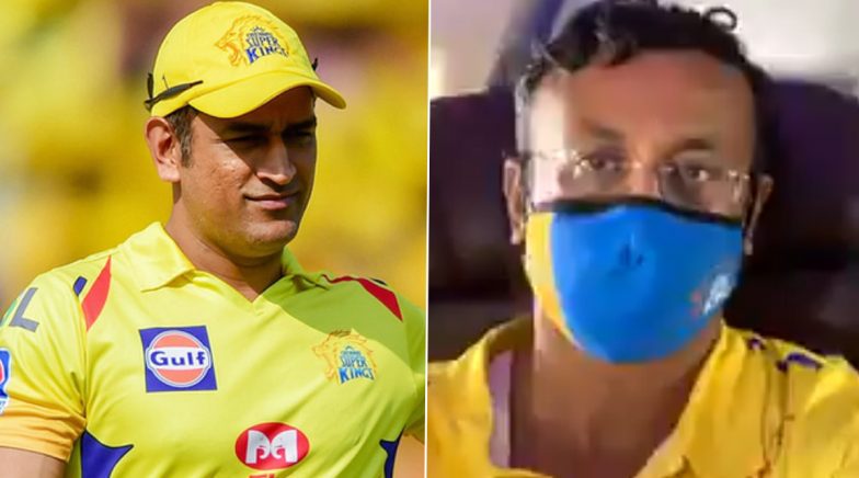 MS Dhoni Shows Gives Away Business Class Seat to CSK Team Director During Flight to UAE for IPL 2020
