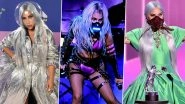 MTV VMAs 2020: From Fishbowl to Horns, Lady Gaga&rsquo;s Pandemic Inspired Masks Will Make You Realise That Never Settle for Ordinary (View Pics)