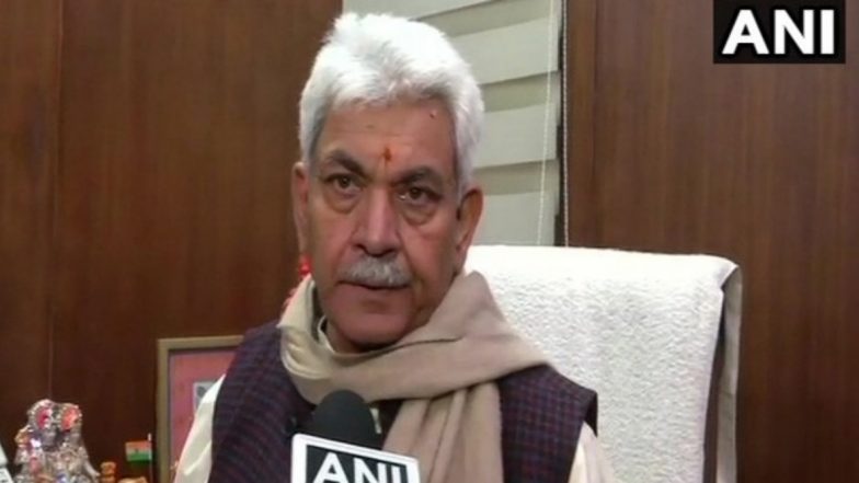 Corona Curfew Extended in Jammu and Kashmir To Keep 'Everyone Safe': LG Manoj Sinha