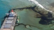 Mauritius Oil Spill: India Sends Personnel, Equipment to Island Nation For Assisting in Clean Up and Salvage Operations